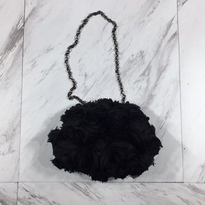 ⭐️ SONDRA ROBERTS BLACK ROSE MINIBAG